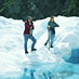 Climbing the Fox Glacier - click for more.