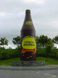 The Giant L & P bottle in Paeroa
