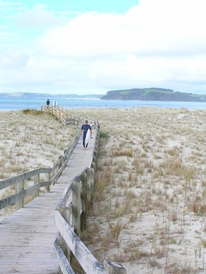 Mangawhai Heads by Tony Sutherland